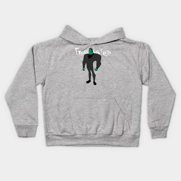 Frankenstein Kids Hoodie by AndrewKennethArt